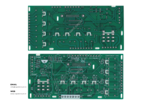 Double-Sided and Multilayer PCBs | Rapid Circuit 1 Double-Sided PCB Illustration